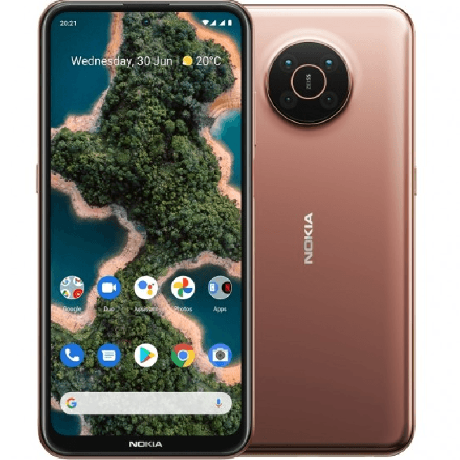 Nokia X20 6GB RAM 128GB 5G Smartphone Midnight Sun