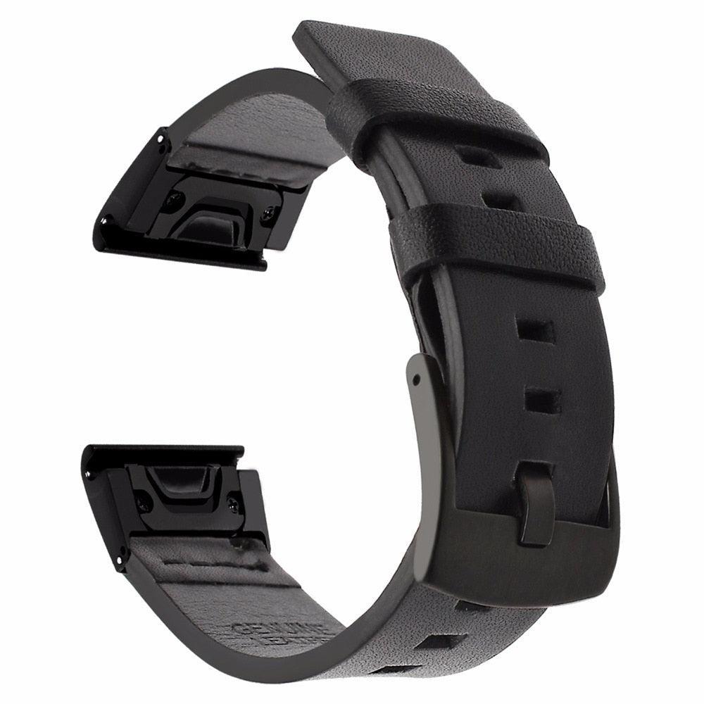 Leather Watch Straps Compatible with the Garmin Descent G1