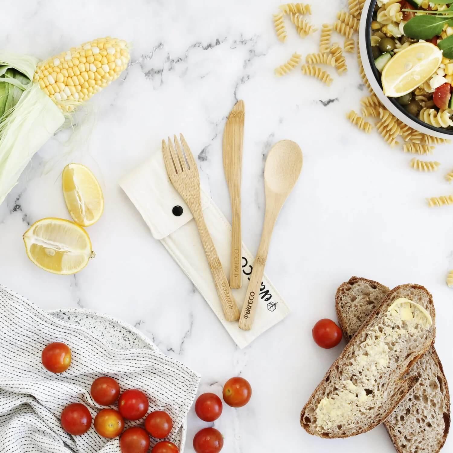 Bamboo Cutlery Set - Ever Eco
