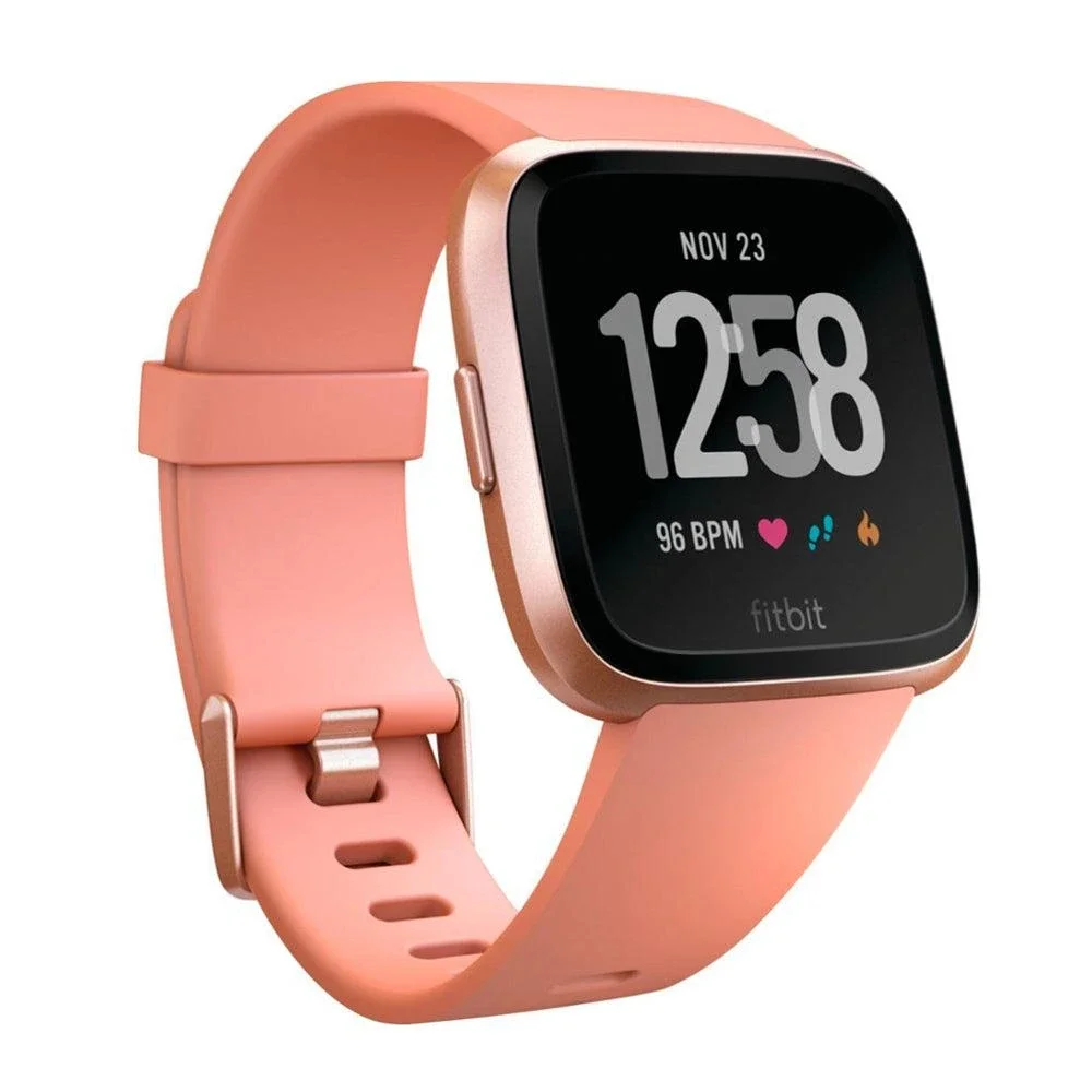 Fitbit Versa SmartWatch Peach / Rose Gold