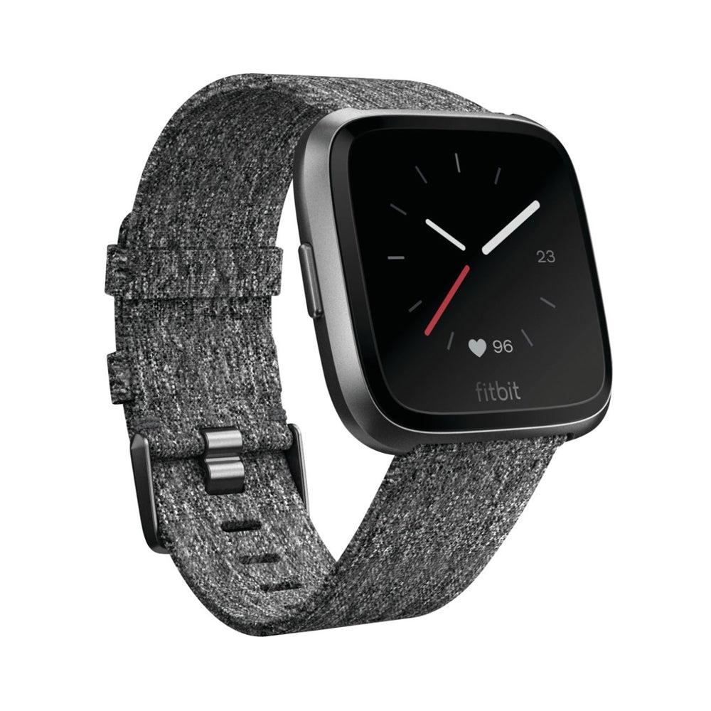 Fitbit Versa SmartWatch Charcoal Woven / Graphite