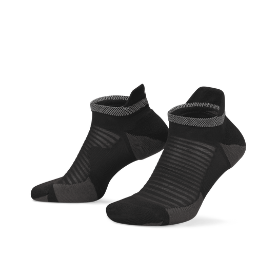 Nike Spark Cushioned No Show Socks - Black - Size Mens US 14-16