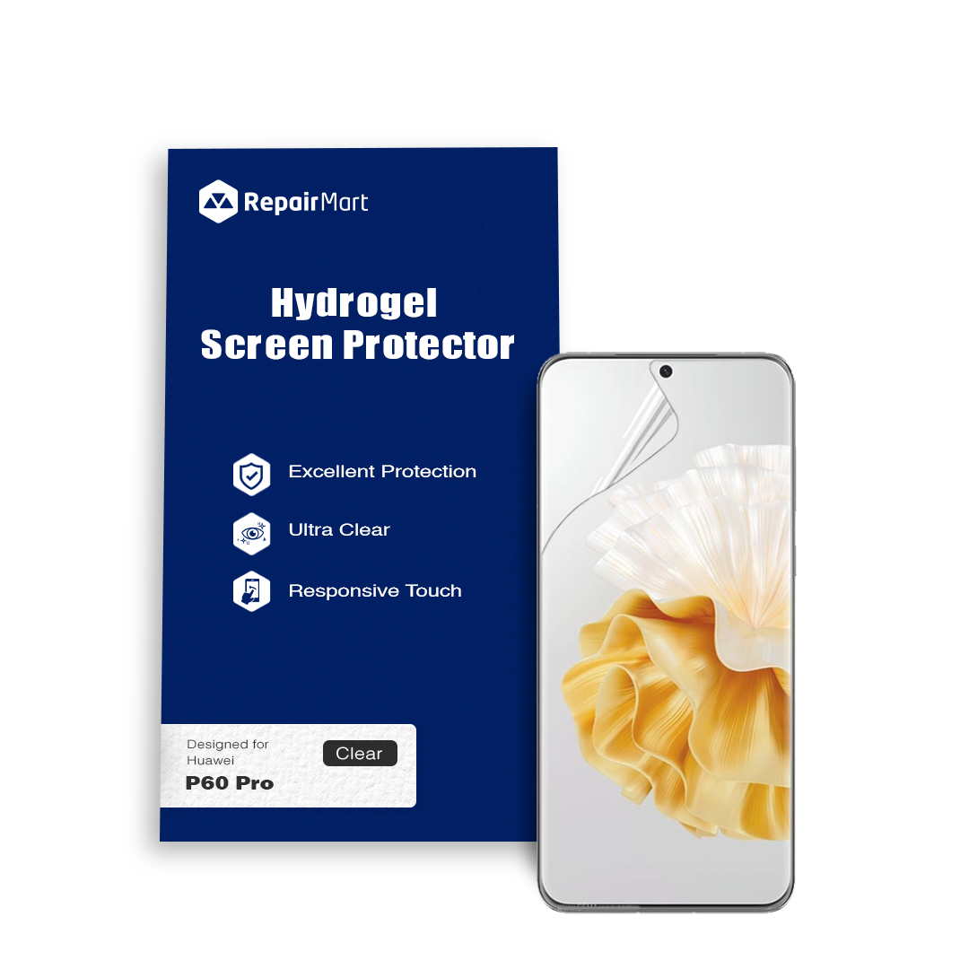 Huawei P60 Pro Compatible Premium Hydrogel Screen Protector With Full Coverage Ultra HD