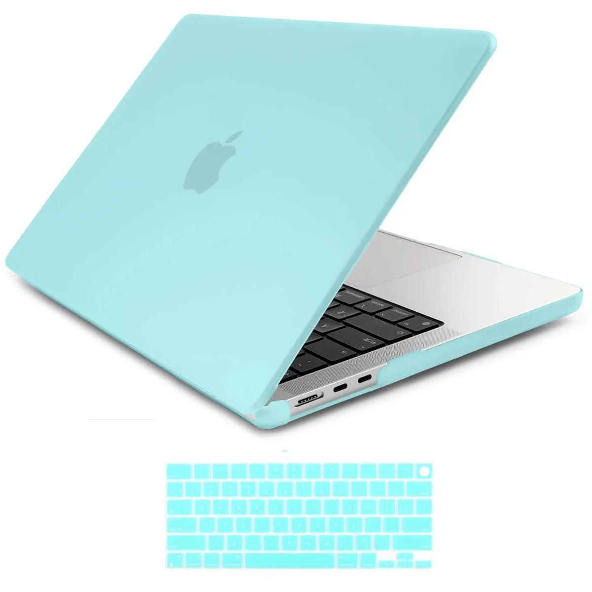 2022-2025 MacBook Air 13 inch case M2 A2681 M3 A3113 M4 A3240 Hard Shell Case Keyboard Cover Turquoise