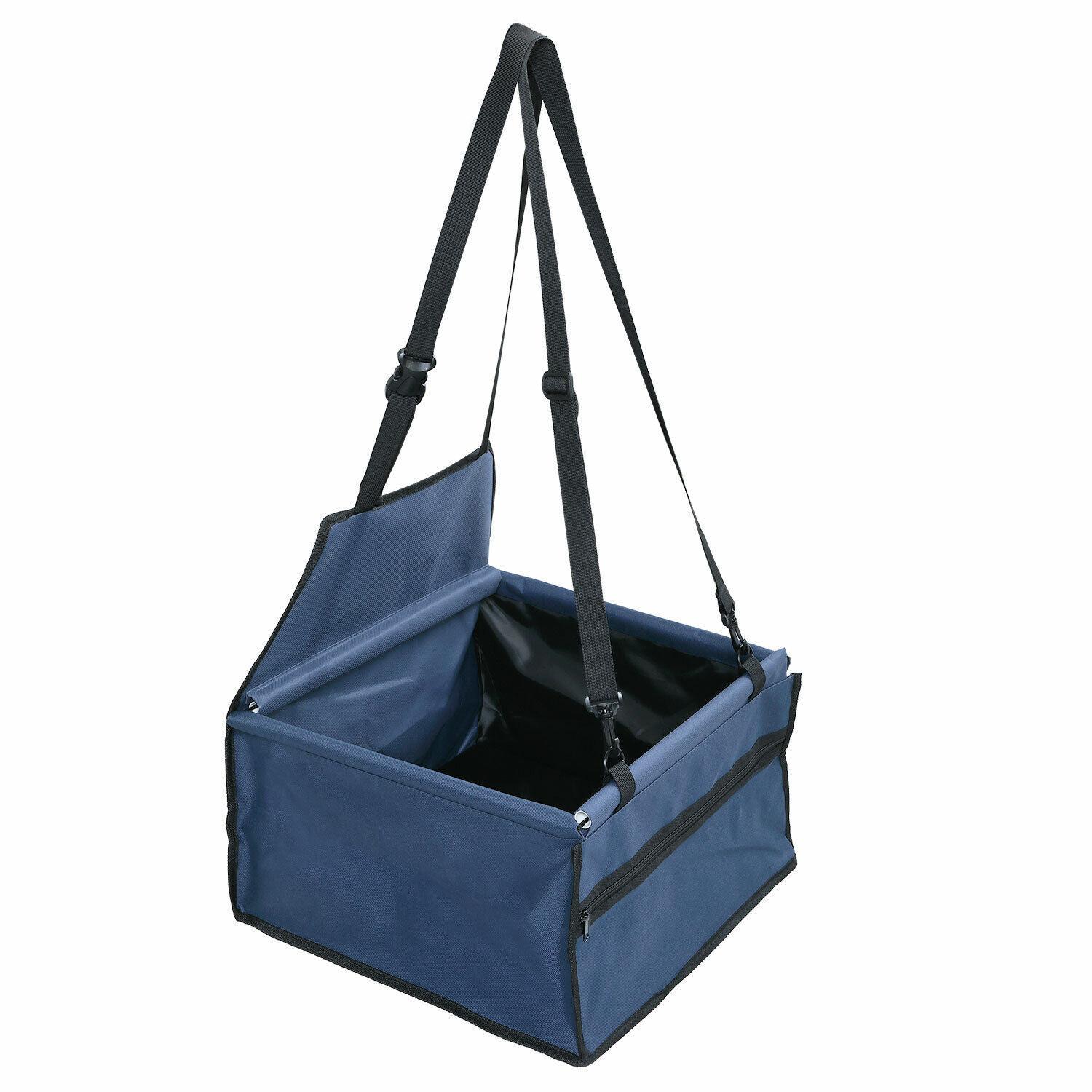 Cat Dog Pet Car Booster Seat Blue