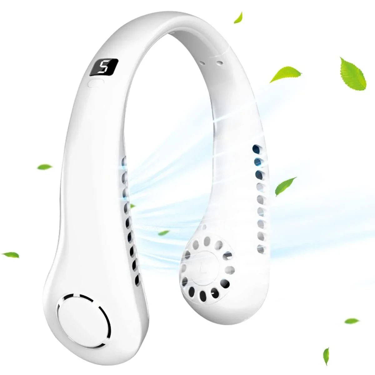 Portable Bladeless Personal USB Neck (WHITE)