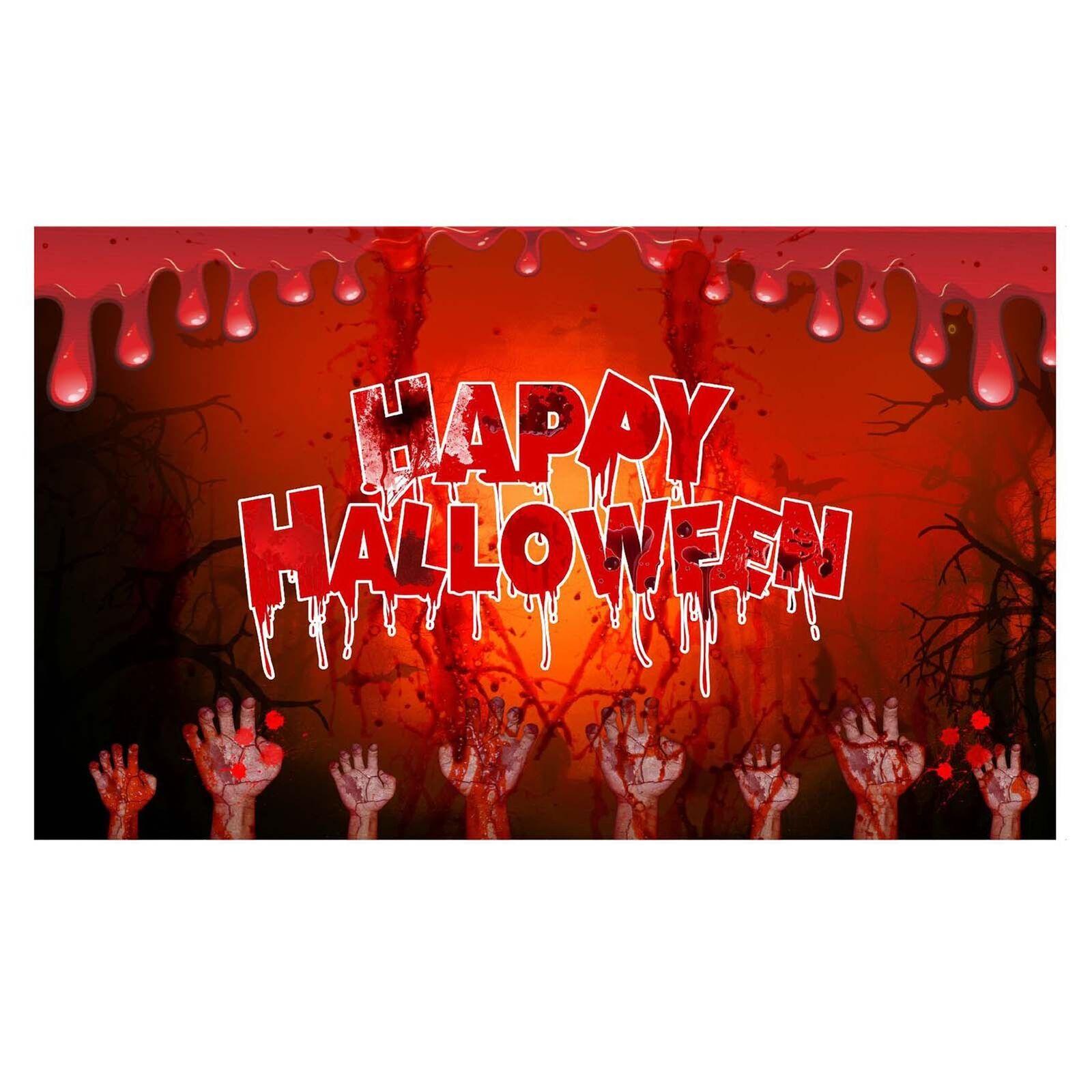 Halloween Party Backdrop Cloth
