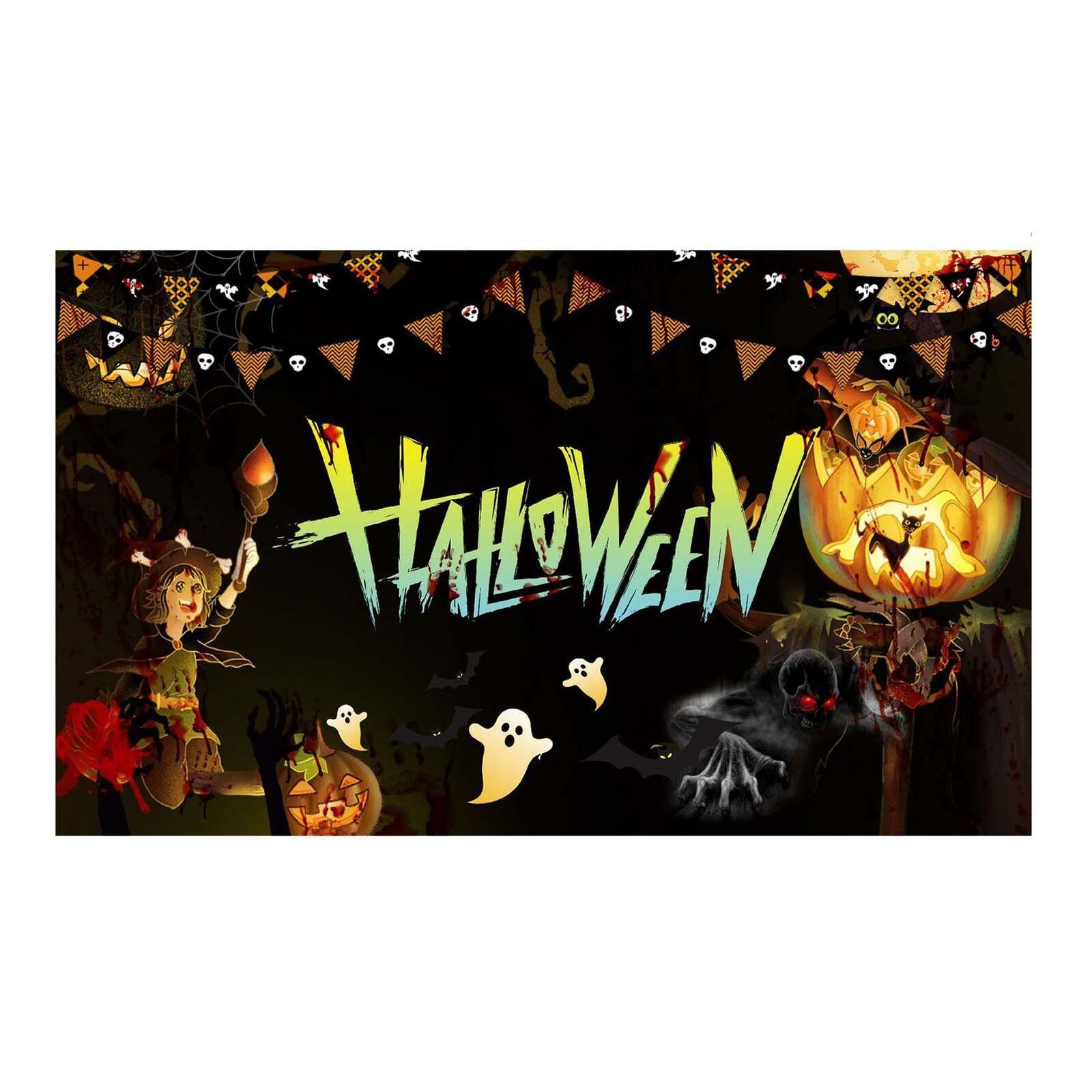 Halloween Party Backdrop Cloth