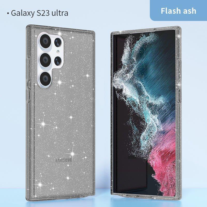 Samsung Galaxy S23 Ultra Case Clear Glitter Case