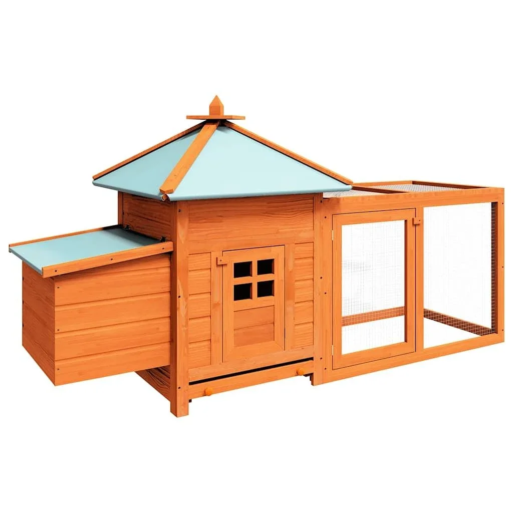 Outdoor Chicken Coop vidaXL