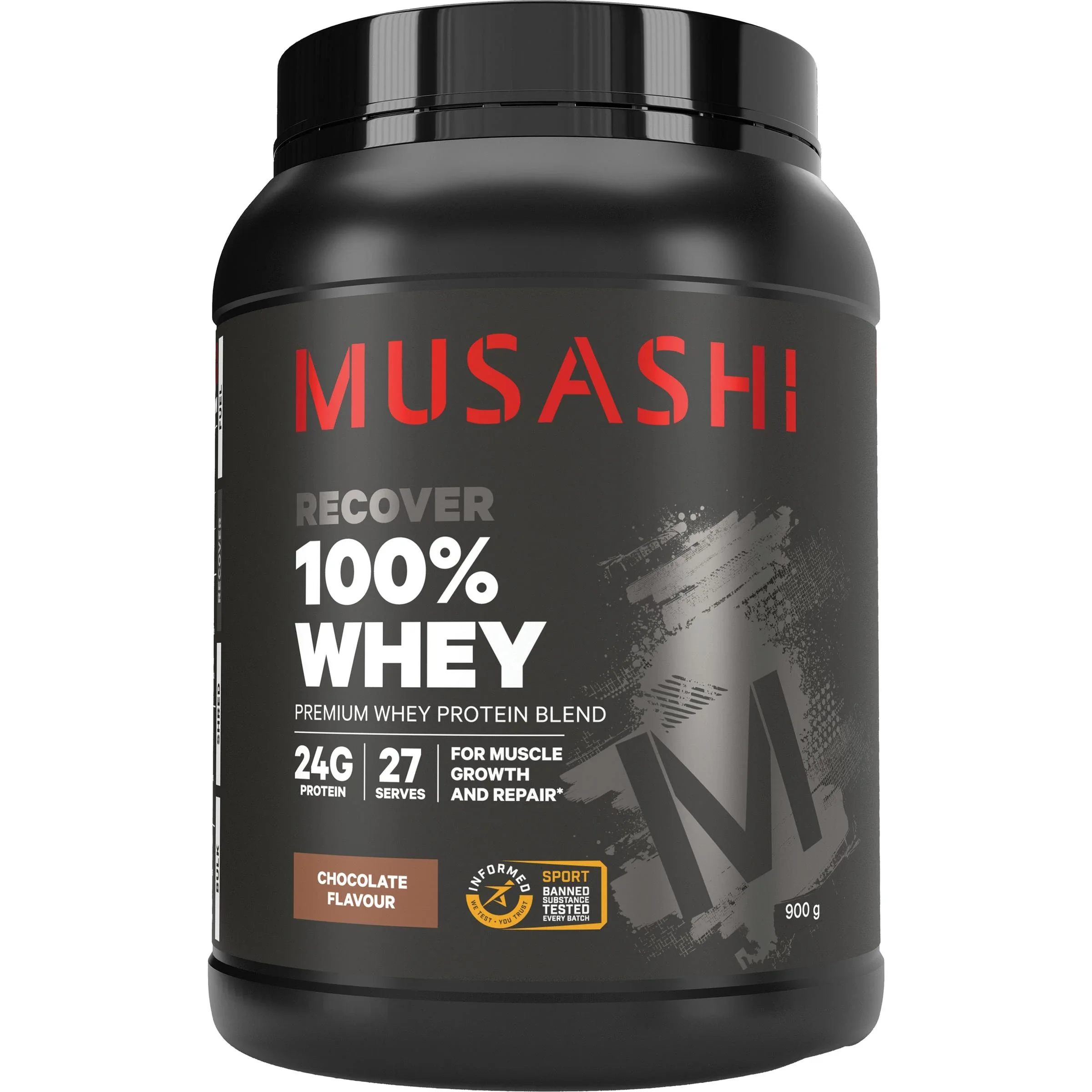 MUSASHI 100% Whey Protein Powder