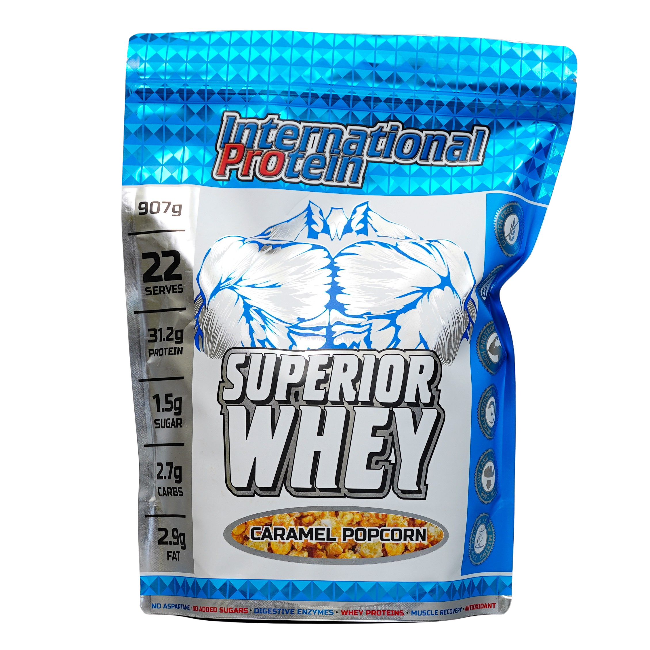 INTERNATIONAL PROTEIN Superior Whey Protein Powder