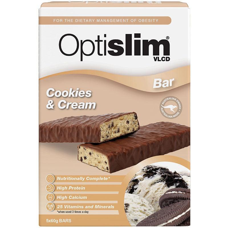 Optislim VLCD Bar Cappuccino Crunch 5 Pack