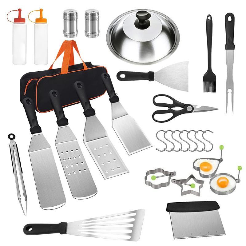 OZZYCOOK Barbecue Tools Griddle Accessories Kit