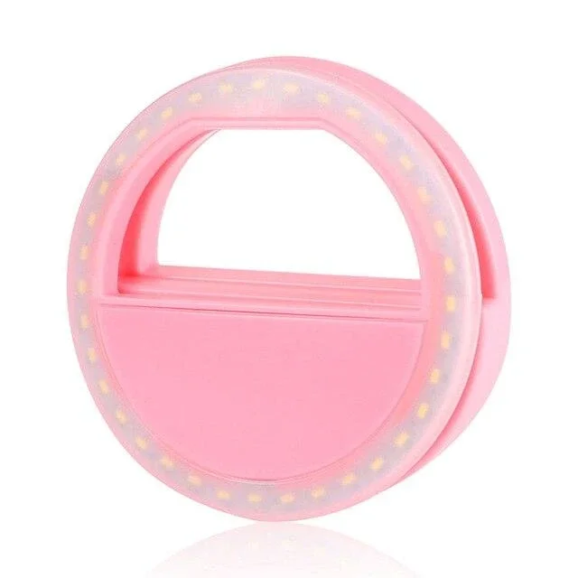 Selfie Light Lens Smartphone LED Ring Flash Light Phone Selfie Lamp Camera Lens