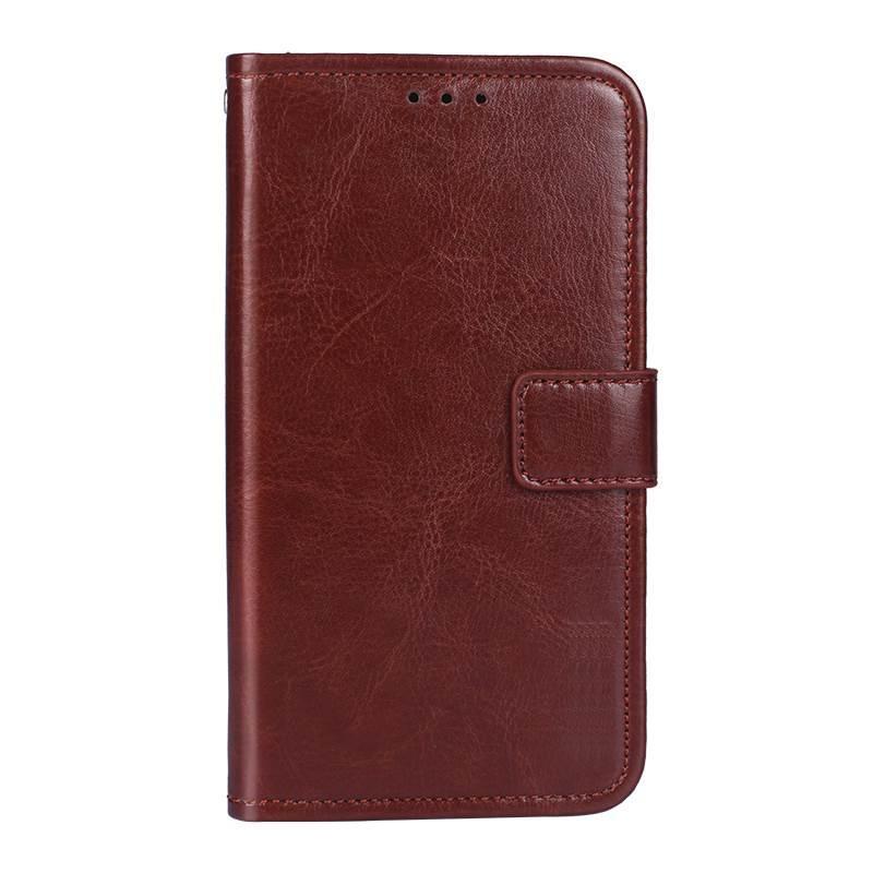 MCC Folio Case For Nokia G60 5G Leather Mobile Phone Handset Case Cover [Brown]