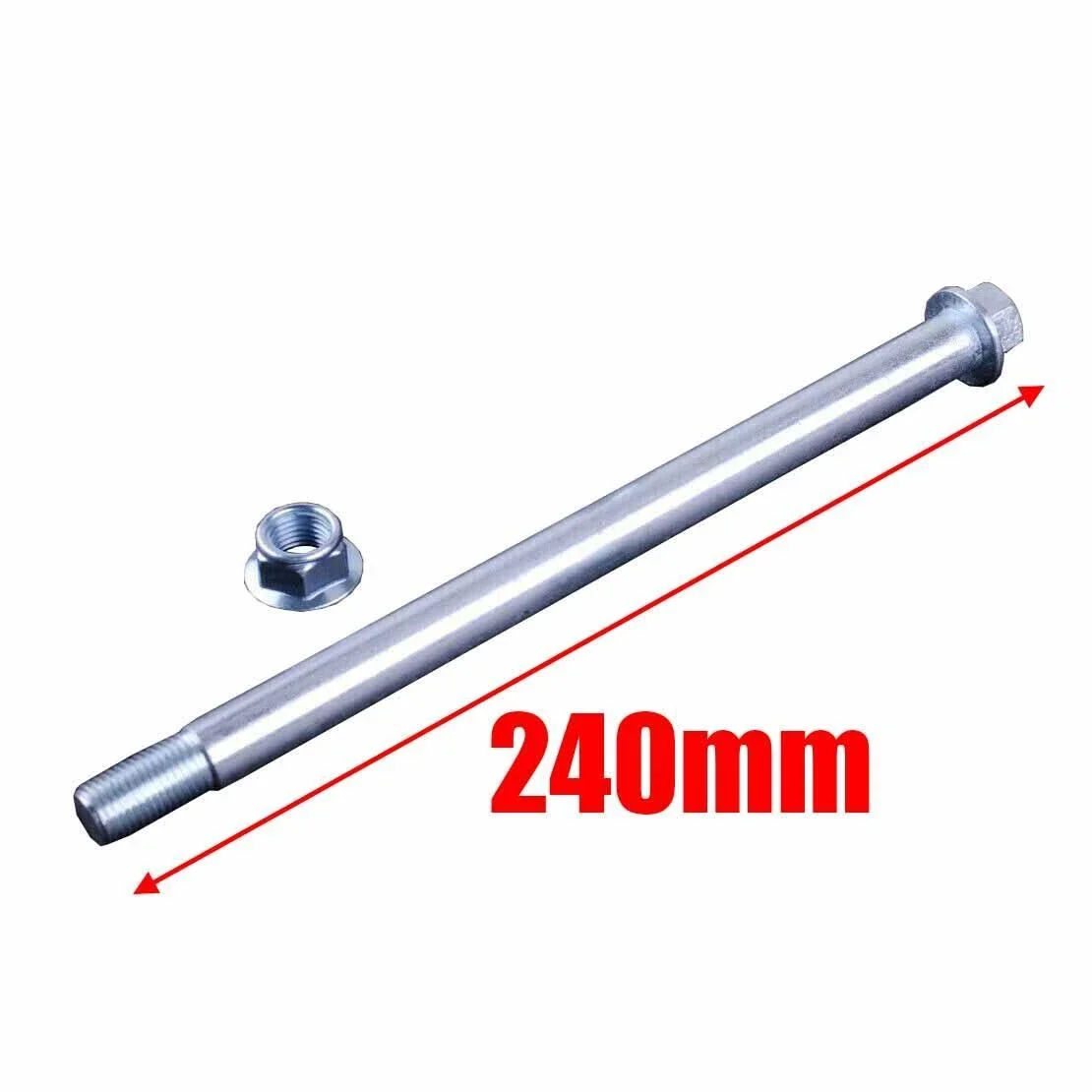 12mm x 240mm Axle Swingarm Bolt Trail/Pit/Dirt Bike for Atomik Thumpstar Quad