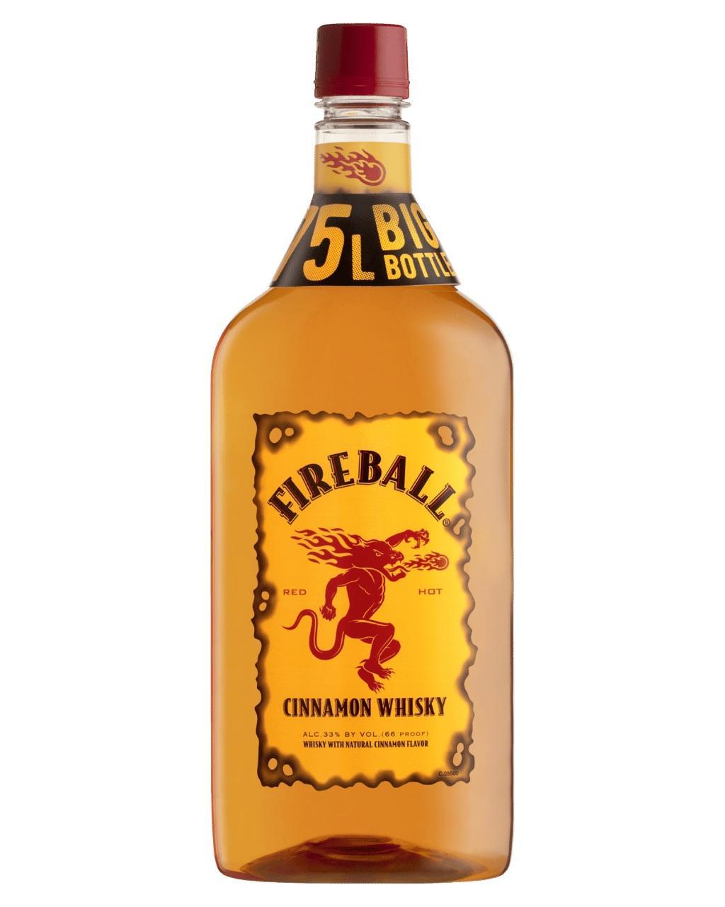 Fireball Cinnamon Flavoured Whisky 1.75L