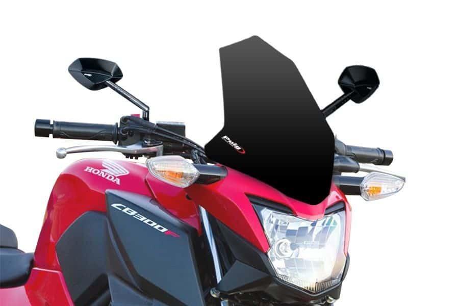 Puig New Generation Sport Screen To Suit Honda CB300F (2015 - 2016) - Black