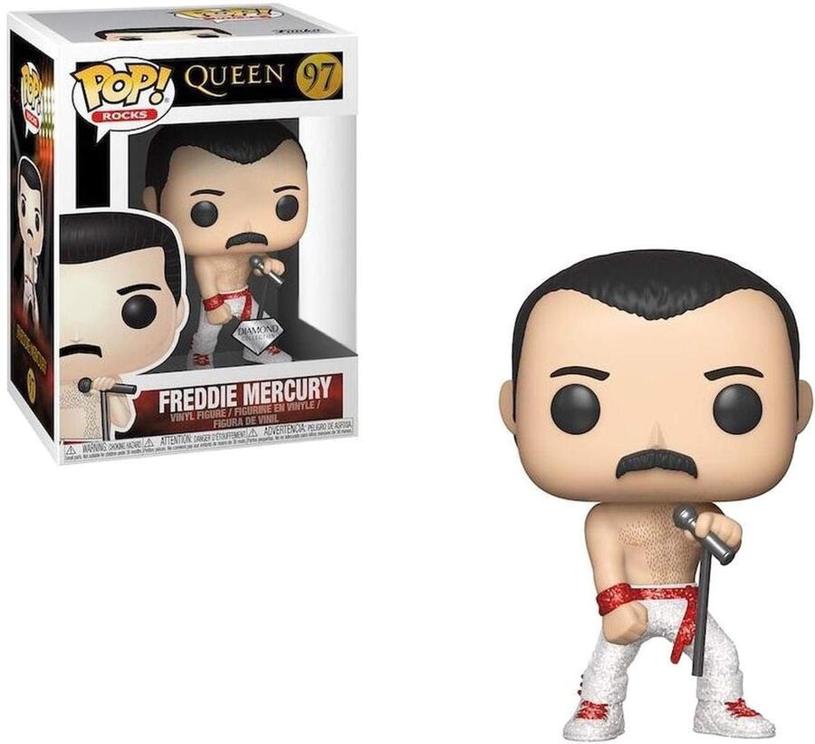 Funko Pop! Queen Freddie Mercury Diamond Collection #97 Viny Figure