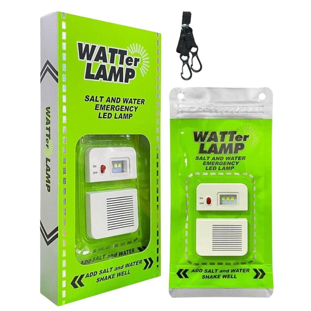 Portable Waterproof Emergency Outdoor Salt Water Camping Survival Lamp