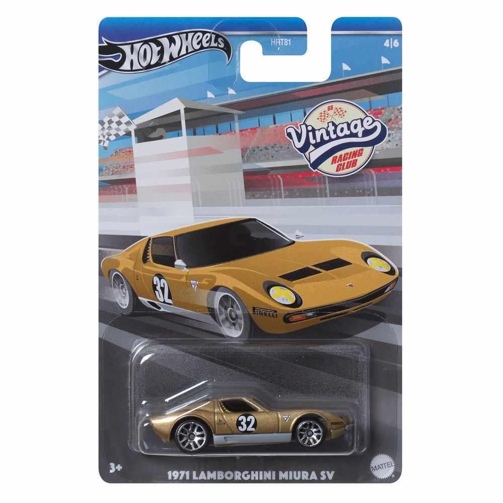 Hot Wheels Vintage Racing Club 1971 Lamborghini Miura SV