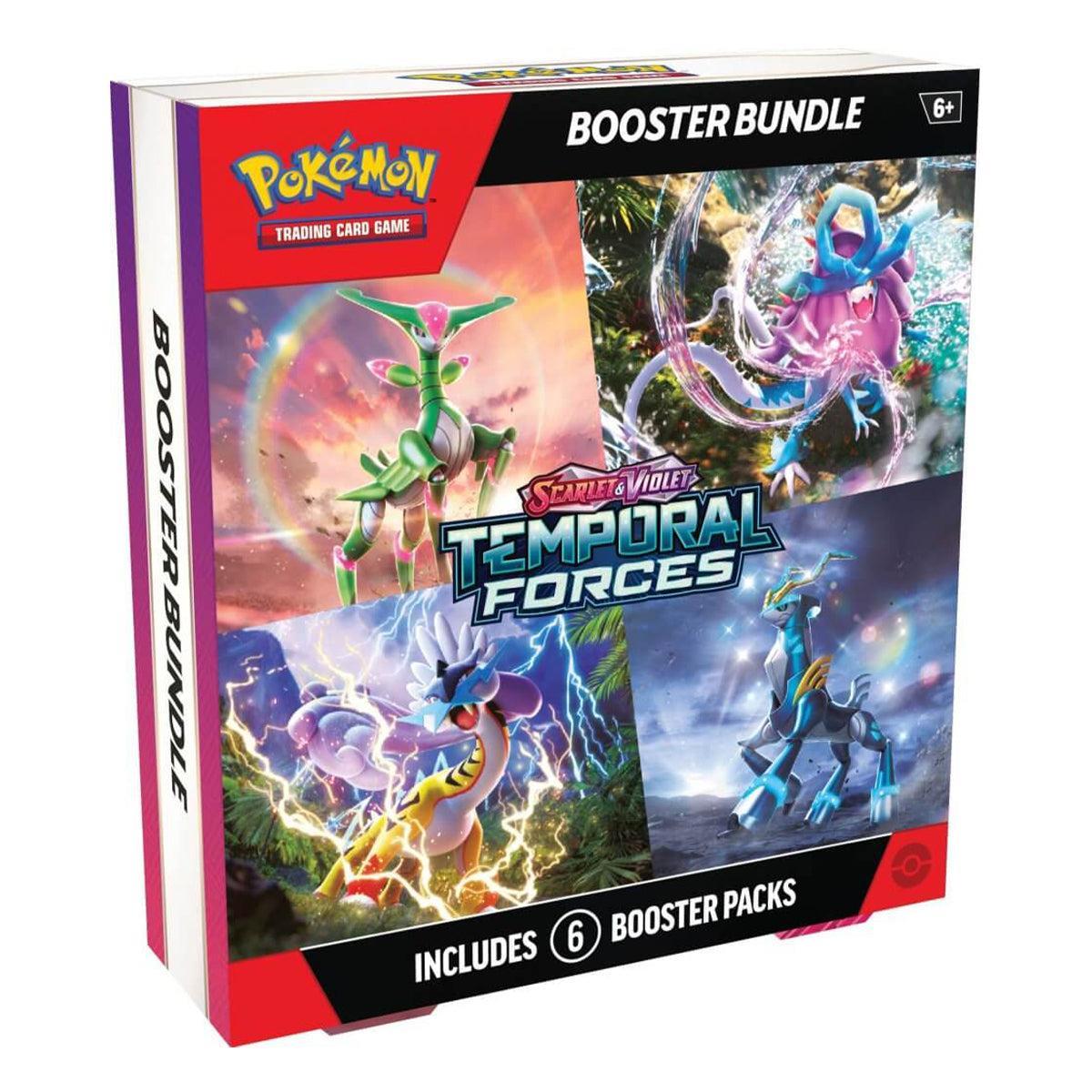 Scarlet & Violet Temporal Forces Booster Bundle POKEMON TCG