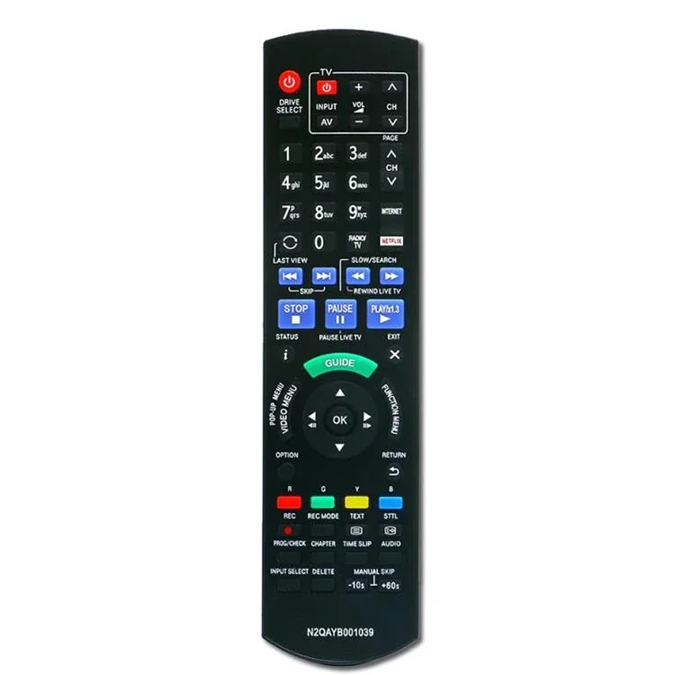 Remote Control for PANASONIC DMR-BWT750 DMR-BWT955 DMR-BWT750GL SMART TV Replacement