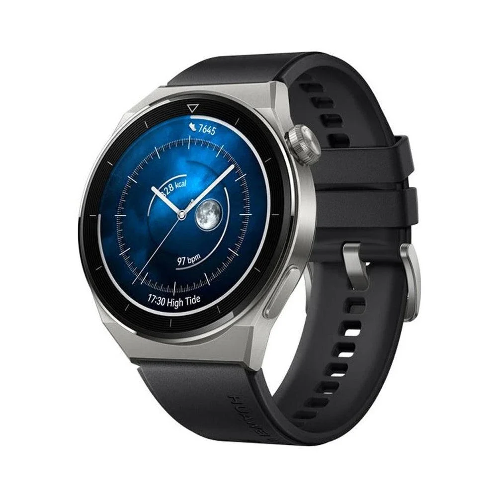 Huawei Watch GT3 Pro 46mm Titanium Black Fluoroelastomer Strap