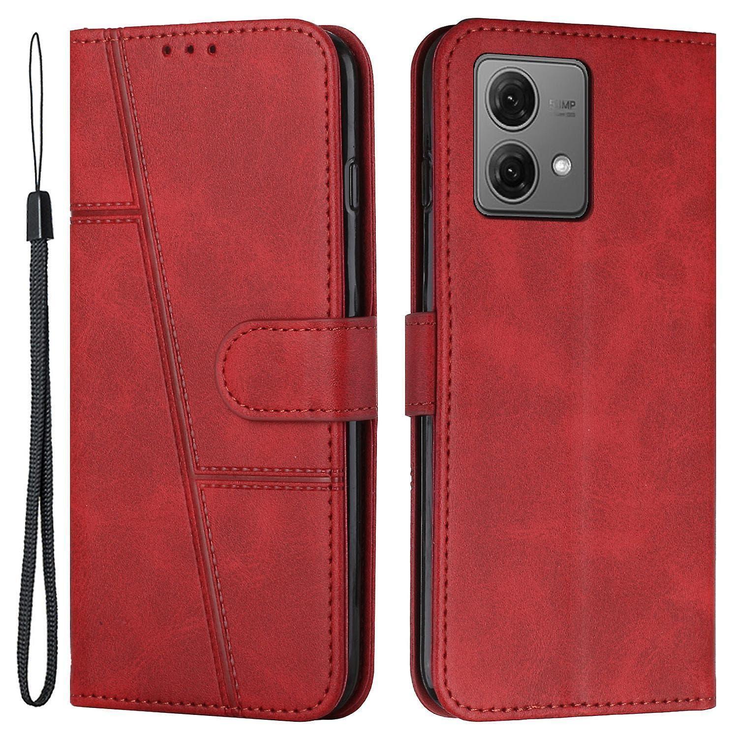 For Motorola Moto G84 5g Case Anti-scratch Wallet Phone Leather Cover