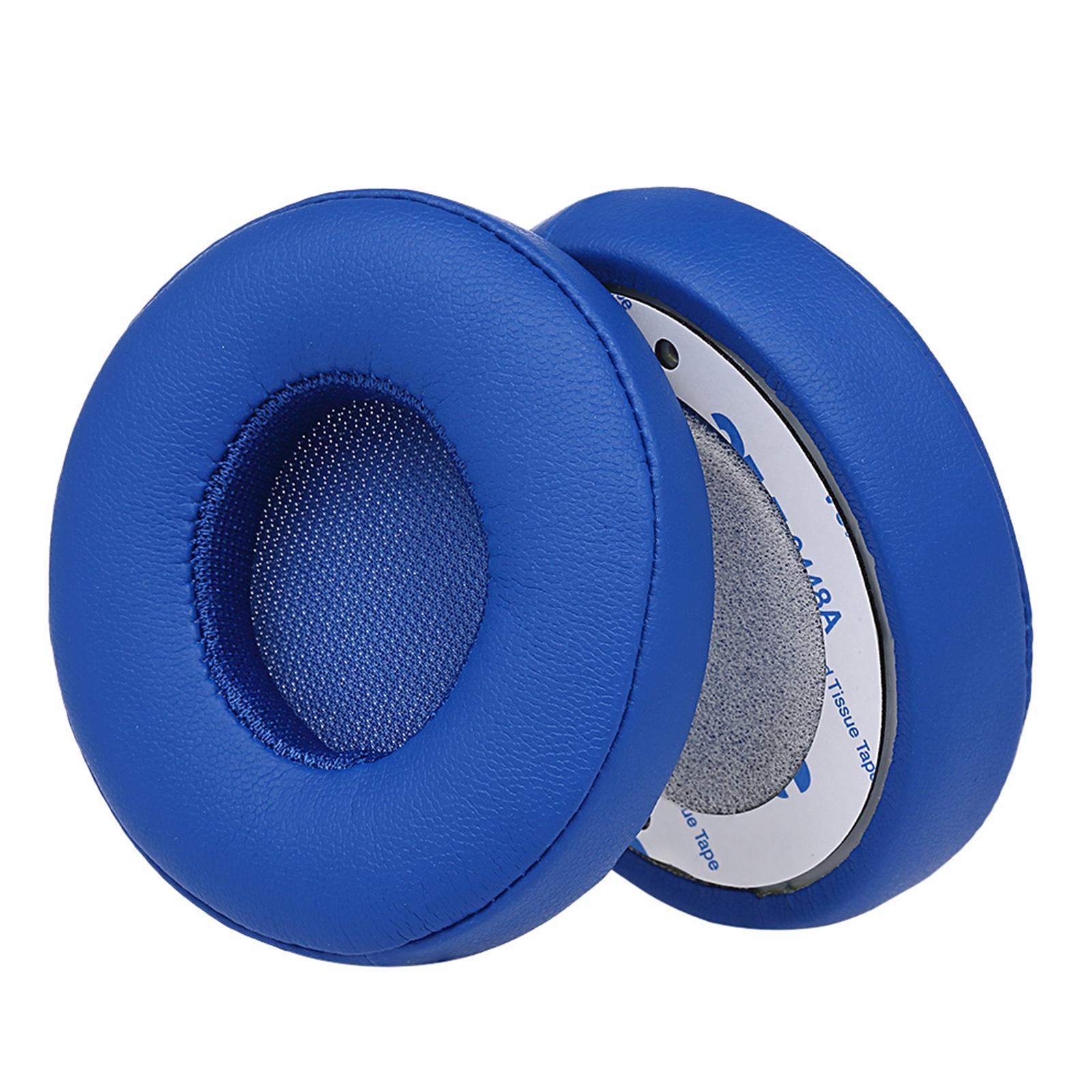 Replaent Earpads for Beats Solo 2 / 3 Headphones (Blue)