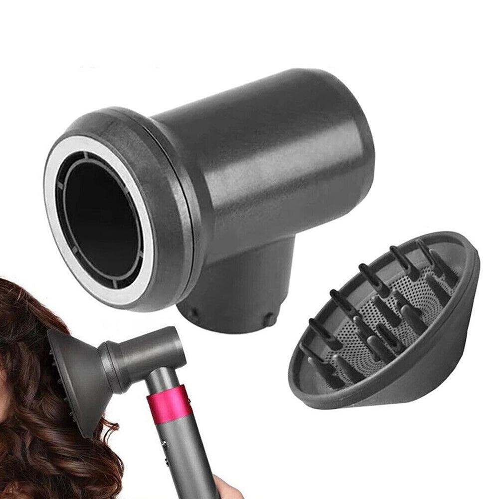 Hair Diffuser and Adaptor Compatible with Dyson Airwrap Hair Dryer Attachments for Airwrap Styler