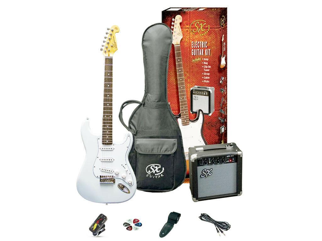 Essex Electric Guitar Pack White