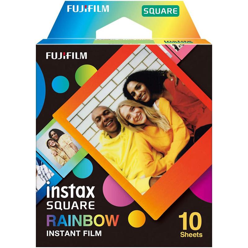 FujiFilm instax SQUARE Rainbow Film 10 Pack