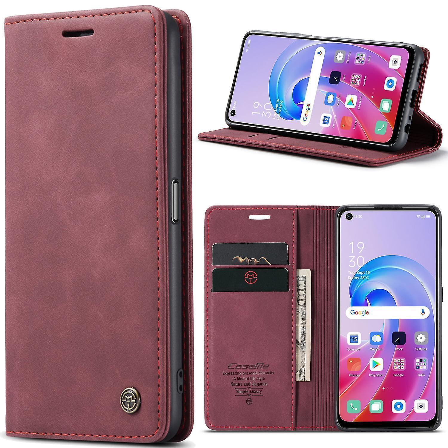 CaseMe Phone Case for Oppo A96 4G Leather Cases
