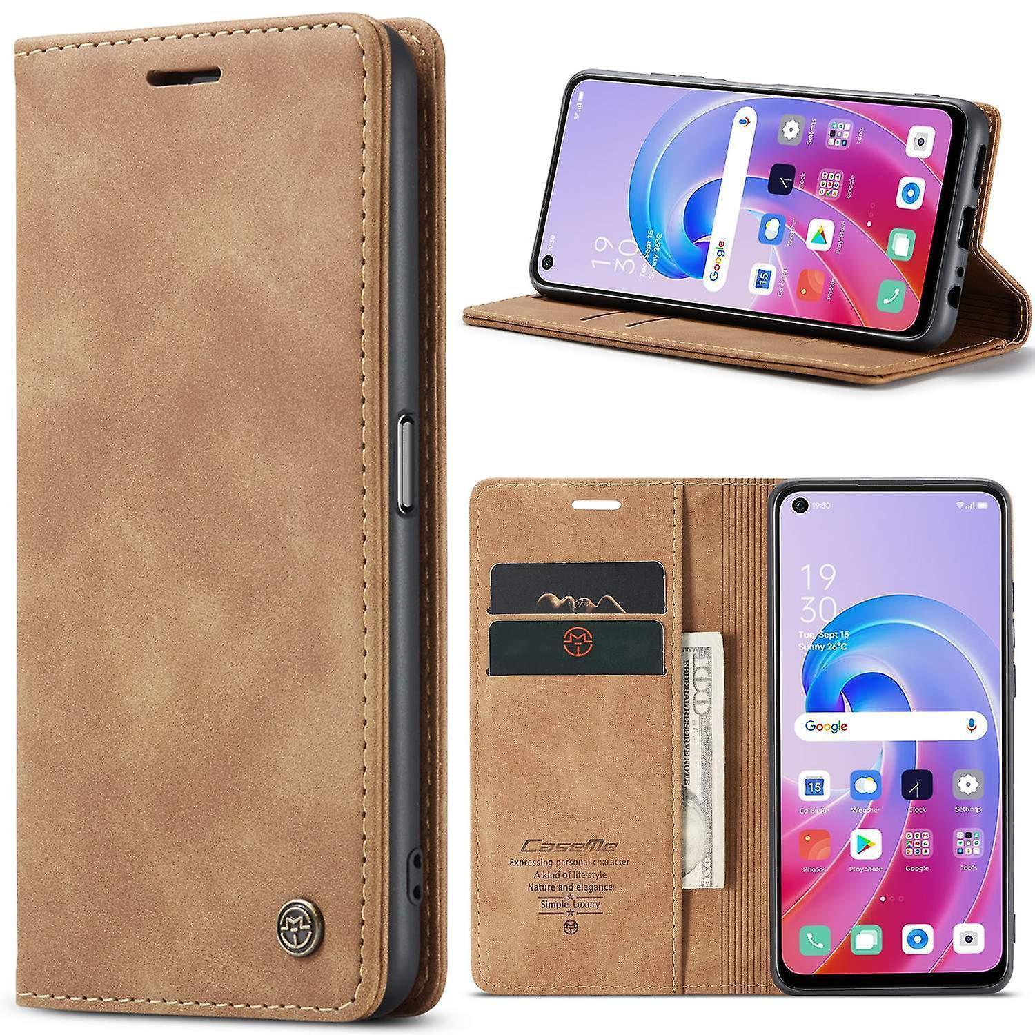 CaseMe Phone Case for Oppo A96 4G Leather Cases