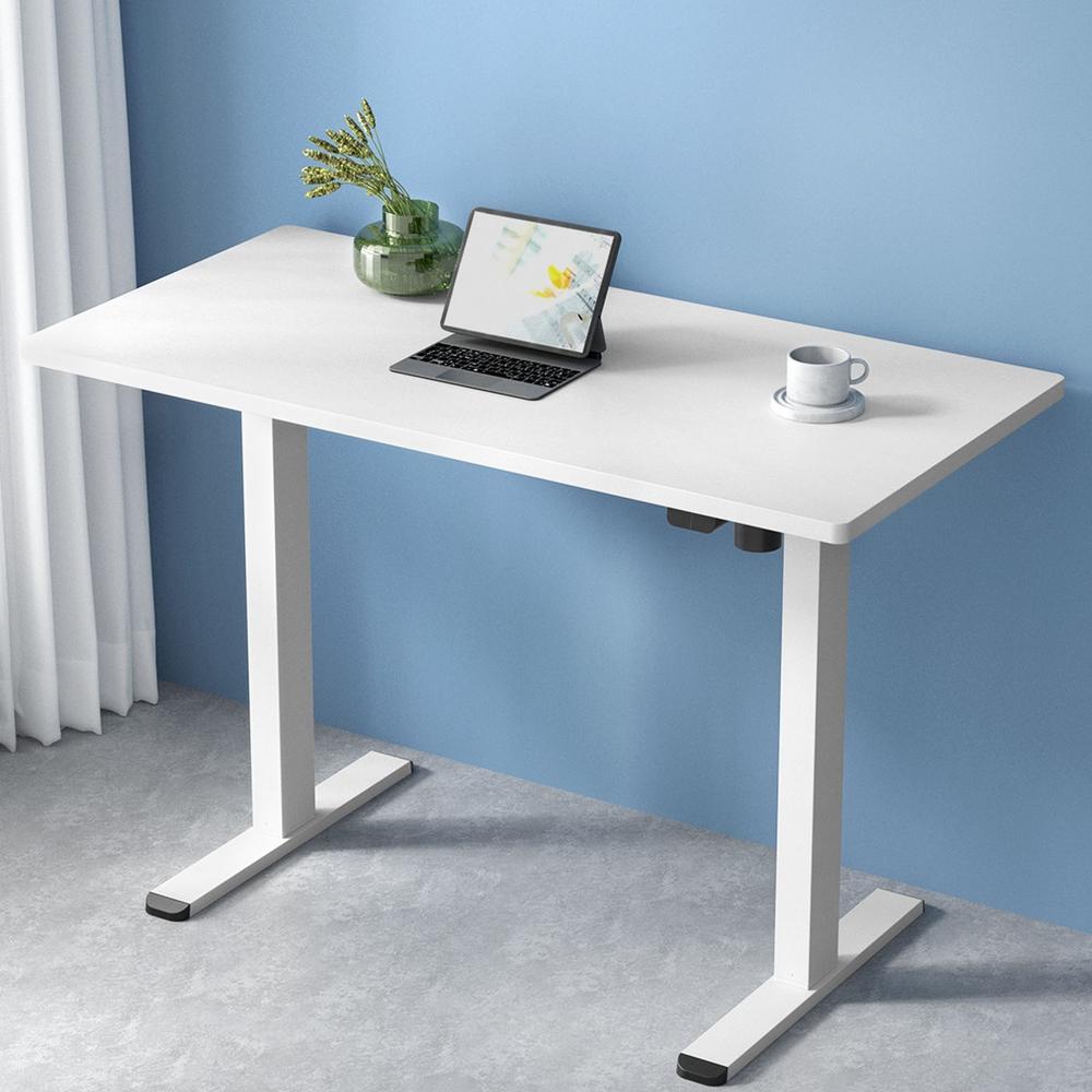 Electric Standing Desk Motorised Adjustable Sit Stand Desks White