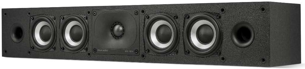 Polk Audio MXT35 High-Resolution Centre Channel Loudspeaker | Black