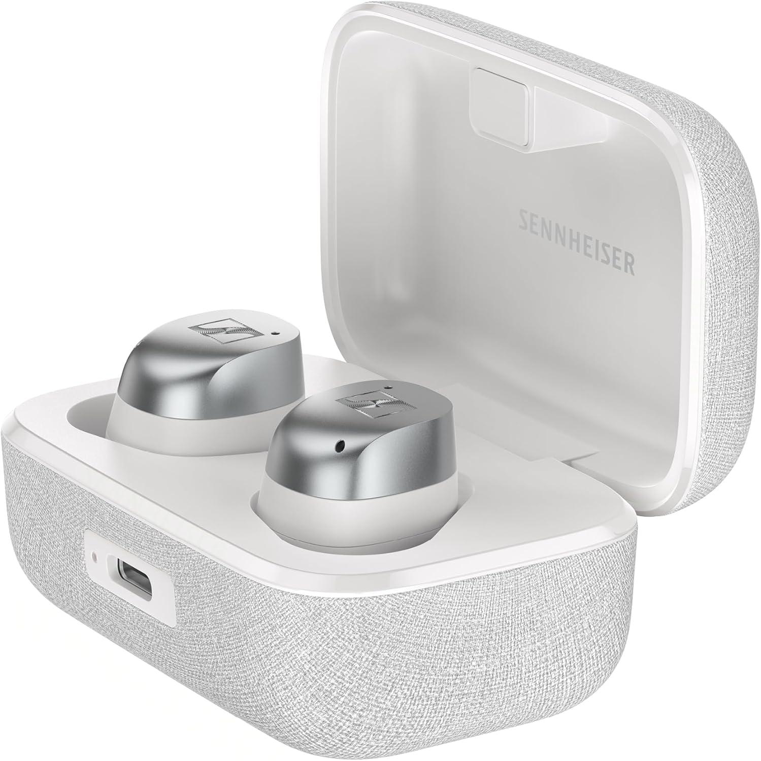 Sennheiser Momentum True Wireless 4 Noise Cancelling Earbuds White Silver