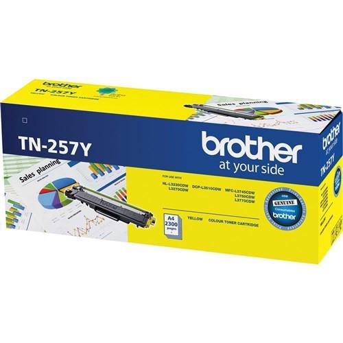 Brother YELLOW HIGH YIELD TONER CARTRIDGE TO SUIT HL-3230CDW/3270CDW/DCP-L3015CDW/MFC-L3745CDW/L3750CDW/L3770CDW (2,300 Pages)