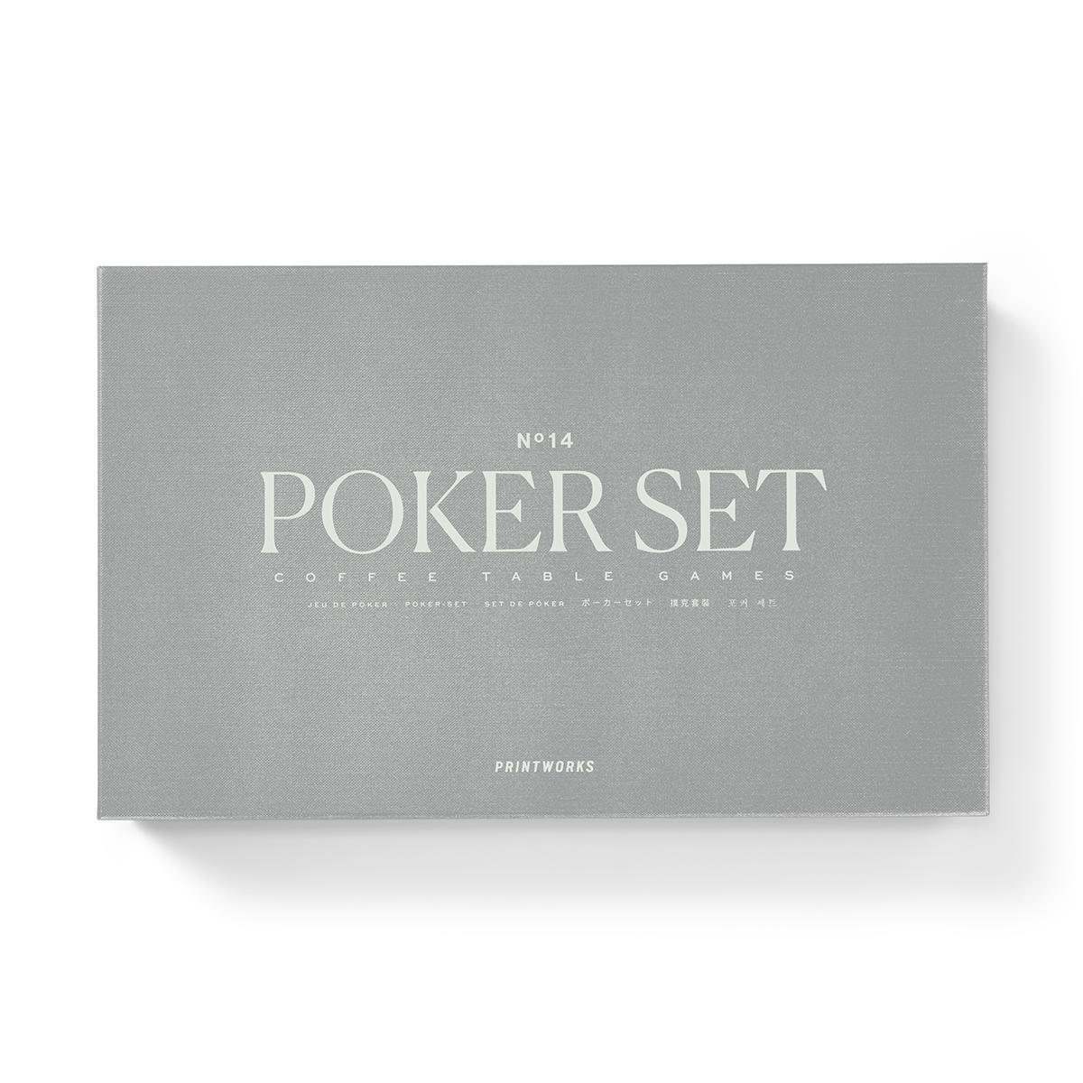 Printworks Classic Games Poker Set