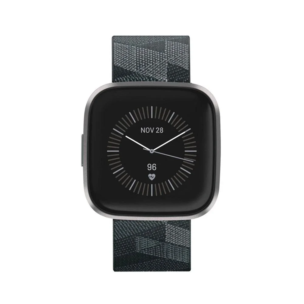 Fitbit Versa 2 SE SmartWatch Smoke Woven / Mist Grey - As New - Refurbished