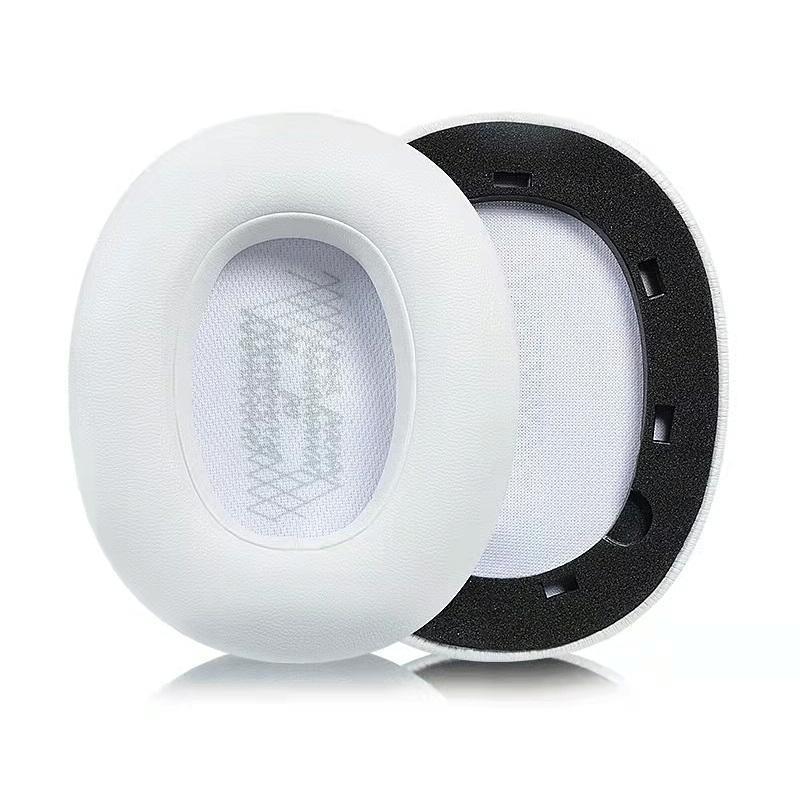 2-pack Earphone Covers for Jbl Live 650bt / 660nc / Duet - Sponge Material - White