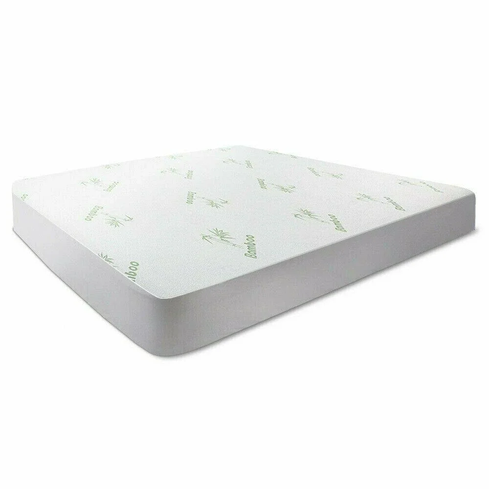 Single/King/Queen/Double Waterproof Bamboo Matress Protector