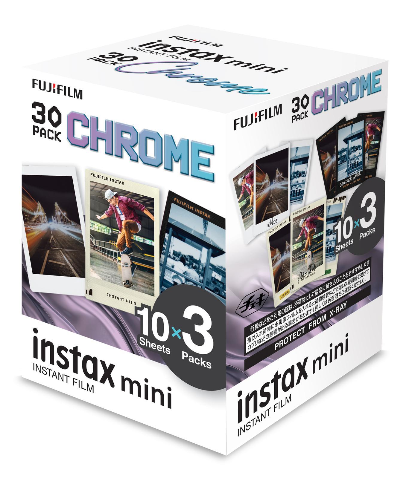 Fujifilm Instax Mini Film Chrome - 30 Pack