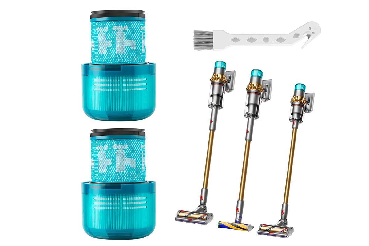 3Pack Vacuum Filters Replacement Parts Compatible with Dyson V15 Detect Vacuum