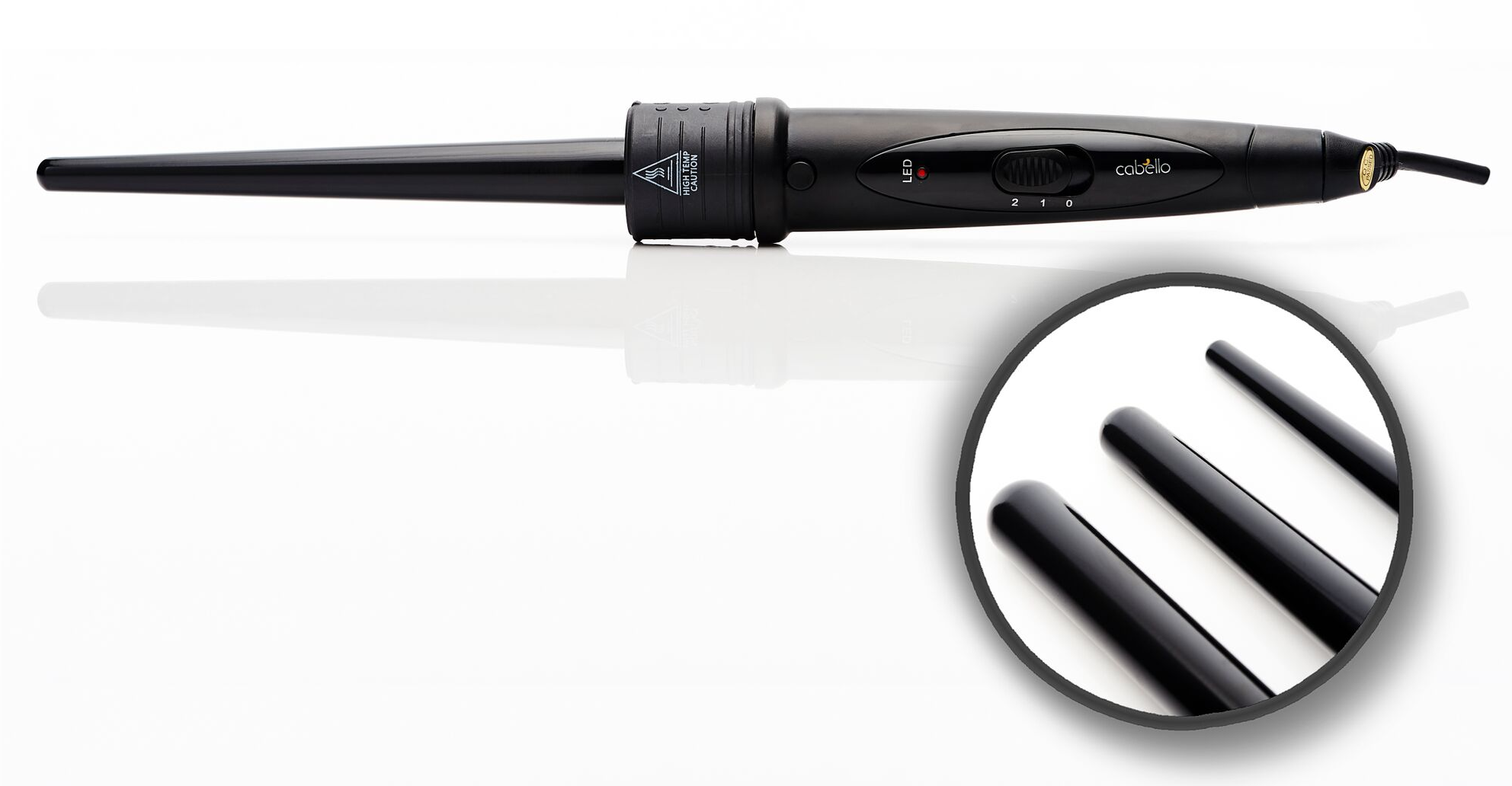 Cabello 3 Wand Hair Curler