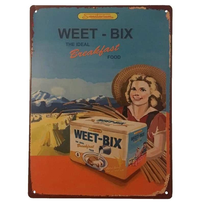 Weet-Bix Tin Sign 35x26cm