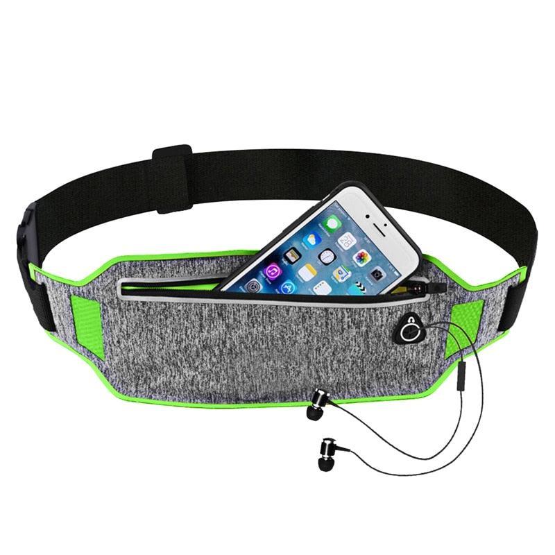 Mobile Phone Earphones Running Waist Pouch Sports Belt