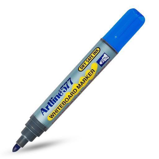 Artline 577 Whiteboard Markers Blue